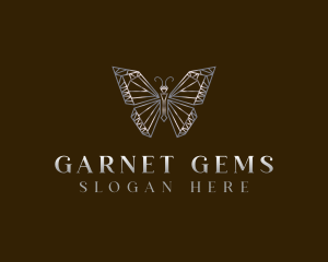 Butterfly Gem Boutique logo design