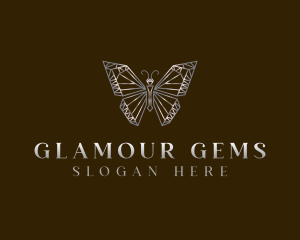 Butterfly Gem Boutique logo design