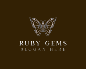 Butterfly Gem Boutique logo design