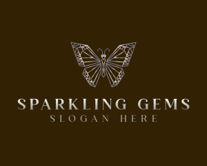 Butterfly Gem Boutique logo design