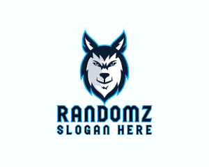 Wild Wolf Stream logo design