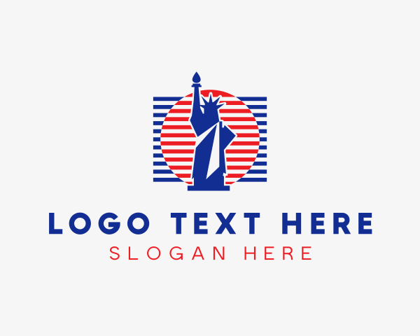 Statue Of Liberty logo example 4