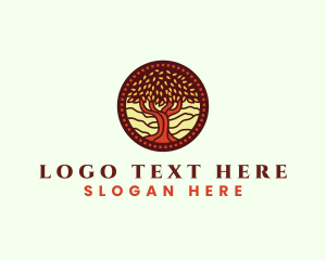 Wood Tree Nature  logo