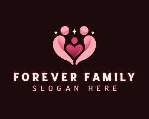 Family Heart Foundation logo design