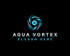 Fan Vortex Technology logo design