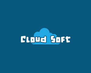 Playful Sky Cloud logo design