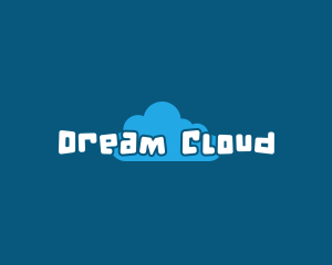 Playful Sky Cloud logo design