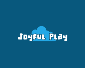 Playful Sky Cloud logo design