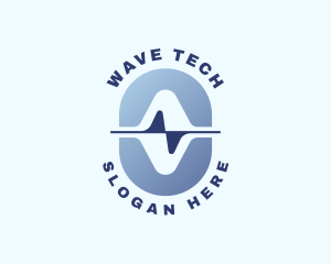 Sound Wave Technology logo design