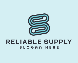 Paper Clip Supplies logo design