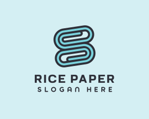 Paper Clip Supplies logo design