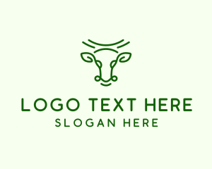 Animal Livestock Cow  logo