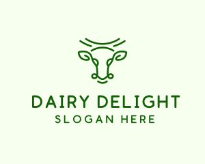 Animal Livestock Cow  logo design