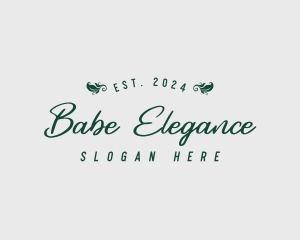 Elegant Foliage Garden logo design