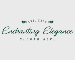 Elegant Foliage Garden logo design