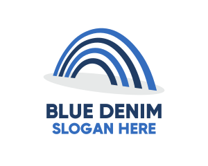 Blue Arch Bridge logo design