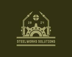 Industrial Welding Fabrication logo design