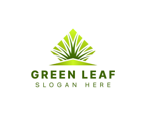 Grass Lawn Landscaping logo design