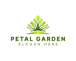 Grass Lawn Landscaping logo design