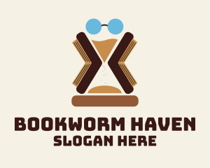 Book Reading Time  logo design