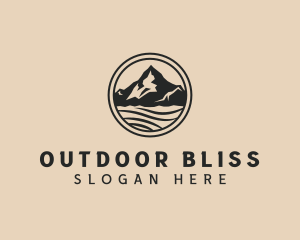 Mountain Summit Lake logo design