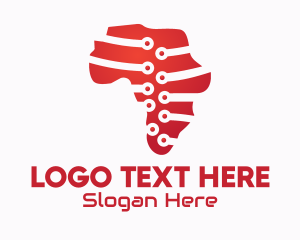 Digital African Map logo