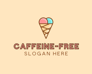 Sweet Ice Cream Cone  logo design