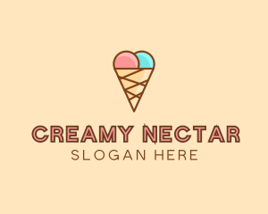 Sweet Ice Cream Cone  logo