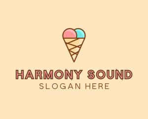 Sweet Ice Cream Cone  logo