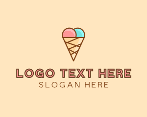 Sweets - Sweet Ice Cream Cone logo design