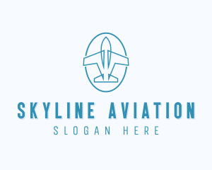 Airline Plane Aviation logo