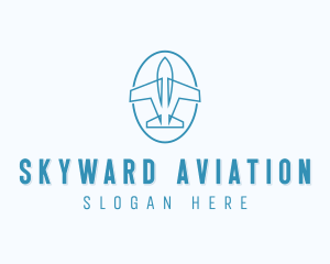 Airline Plane Aviation logo