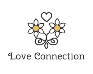 Daisy Love Heart logo