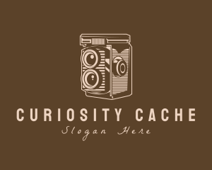 Retro Antique Camera logo design