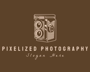 Retro Antique Camera logo design