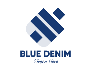 Blue Drinking Bottle logo design