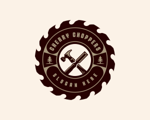 Handyman Woodworking Repair logo design