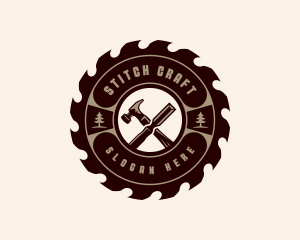 Handyman Woodworking Repair logo design