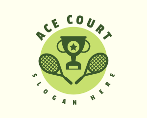 Tennis Racket Tournament  logo