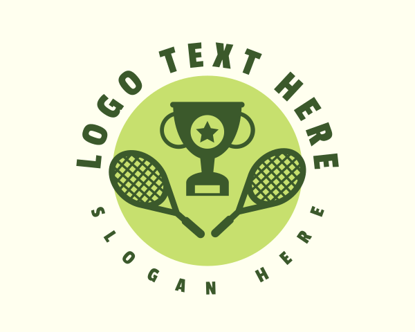 Racket logo example 3