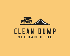 Dump Truck Mountain logo design