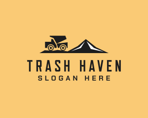 Dump Truck Mountain logo design