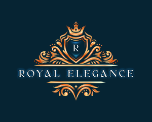 Premium Royal Crown logo design