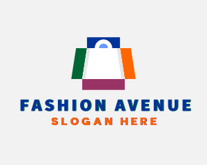 Box Shopping Bag Fashion logo