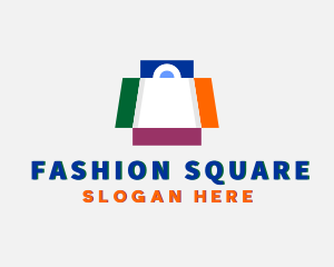 Box Shopping Bag Fashion logo