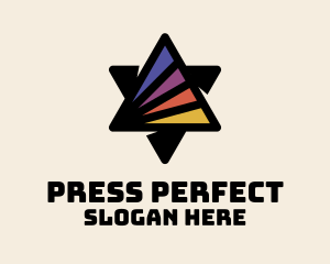 Sunset Prism Printing logo design