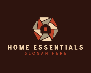 Home Flooring Decor logo design