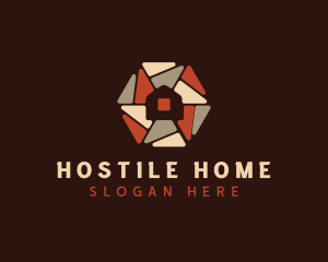 Home Flooring Decor logo design