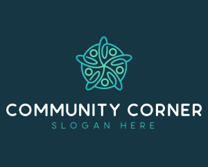 Community Support Association logo design