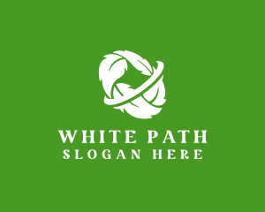 Leaf Wreath Orbit logo